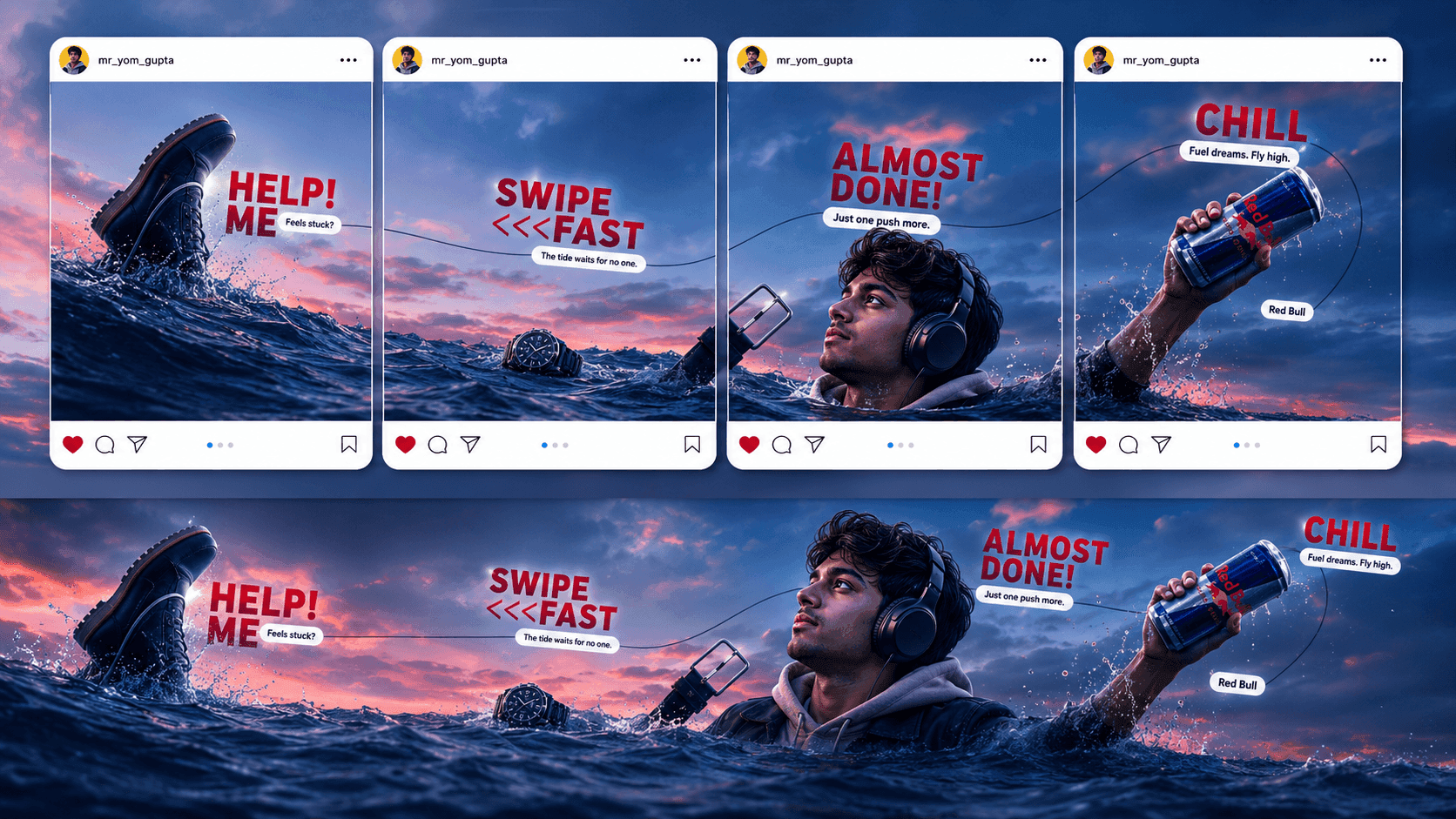 Red Bull Concept Campaign